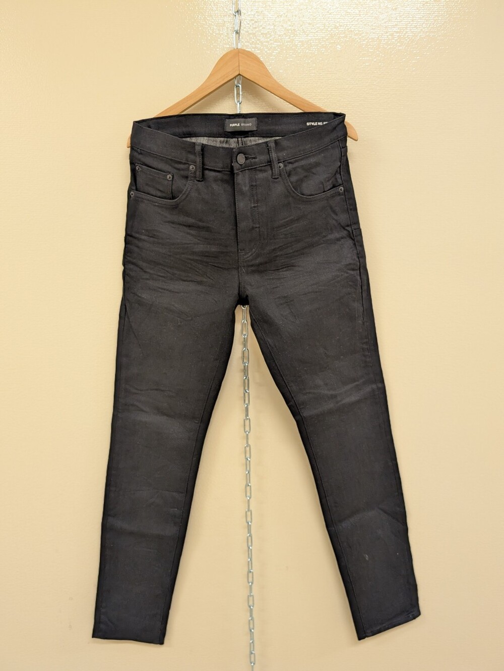 Purple brand jeans P001 slim skinny fit men's 34 34